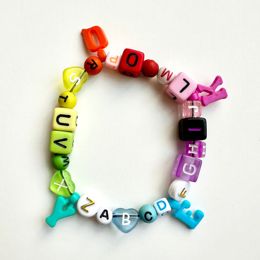 Alphabet Trinket Bracelet