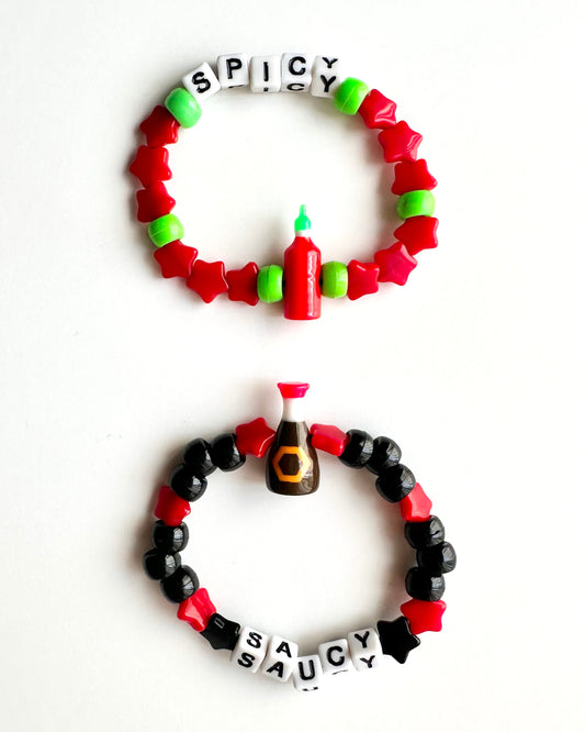 Asian Condiment Kandi Bracelet