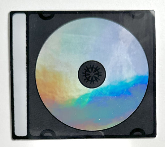Customizable CD Mixtape sticker