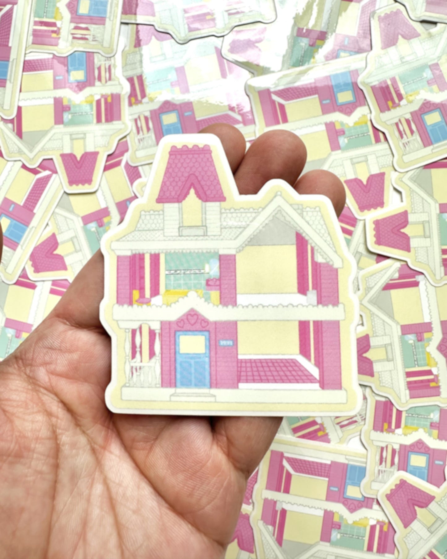 1991 Skool Dollhouse Sticker