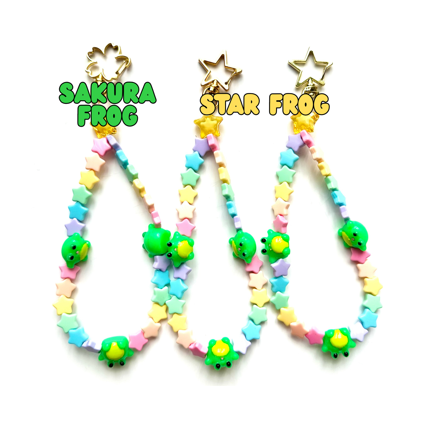 Pastel Star Kandi Lanyard
