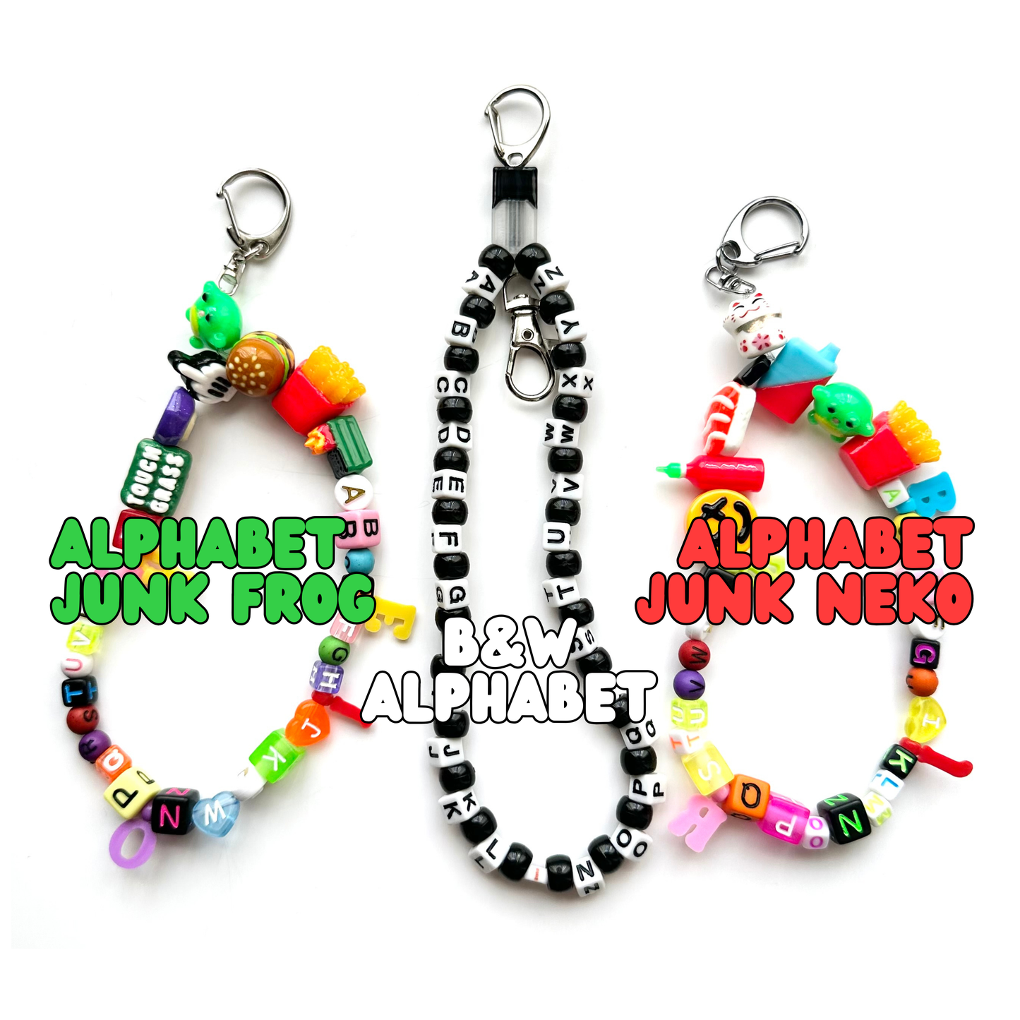 Alphabet Trinket Lanyard