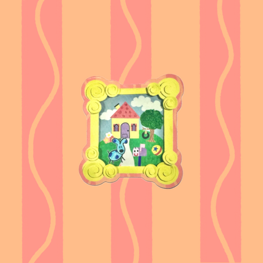 Clue TV Show Frame Sticker