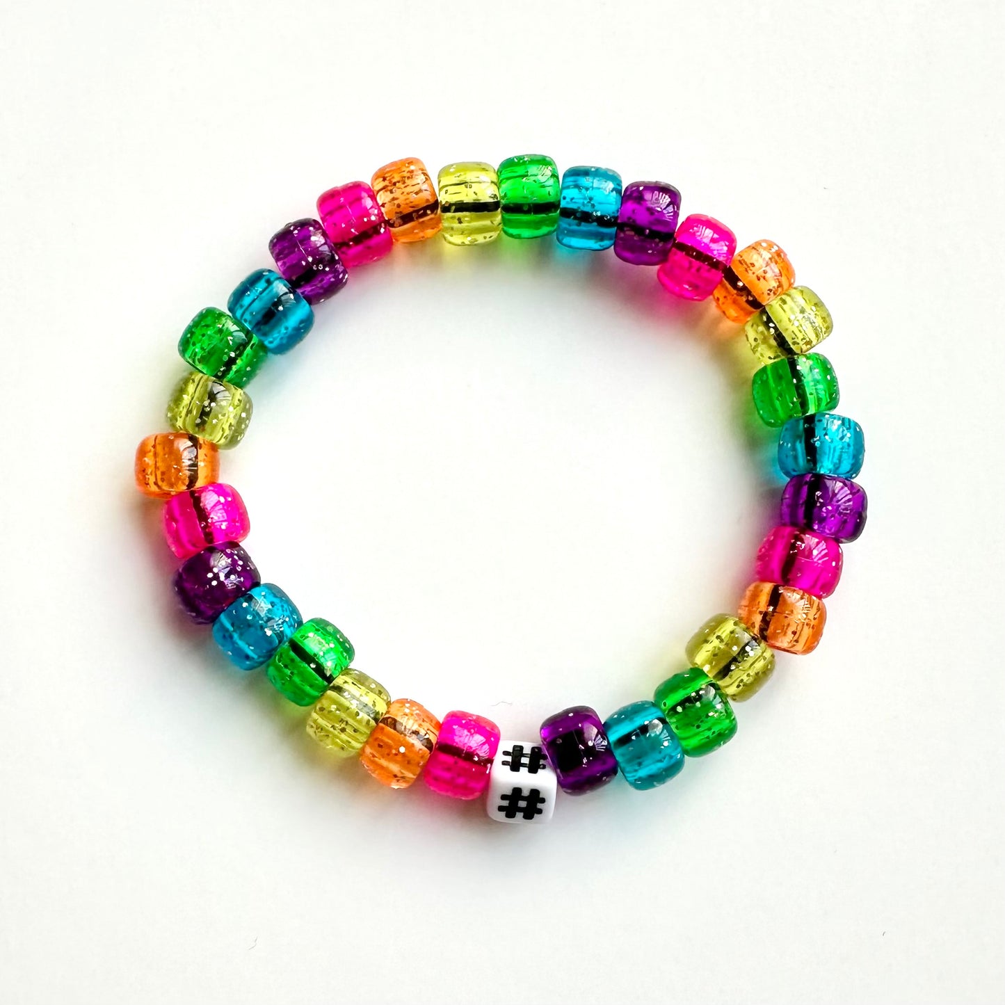 90s Stationery Kandi Bracelet