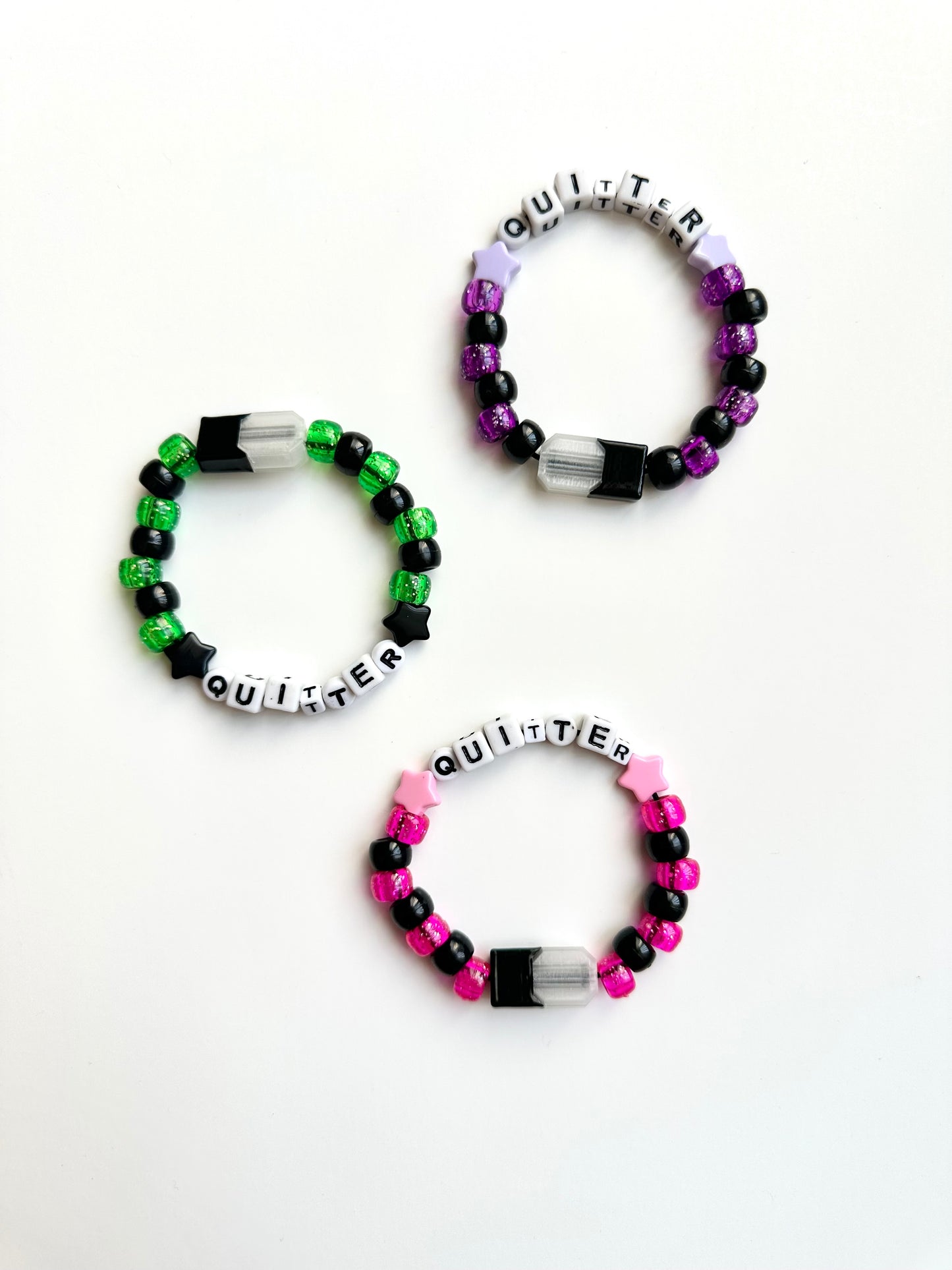 Quitter Kandi Bracelet