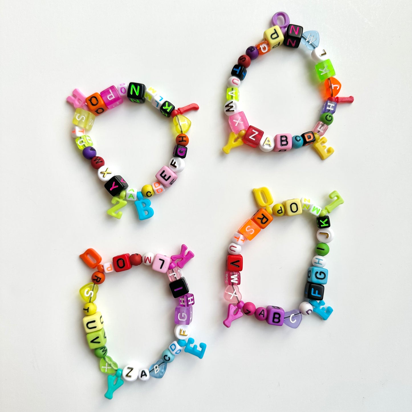 Alphabet Trinket Bracelet