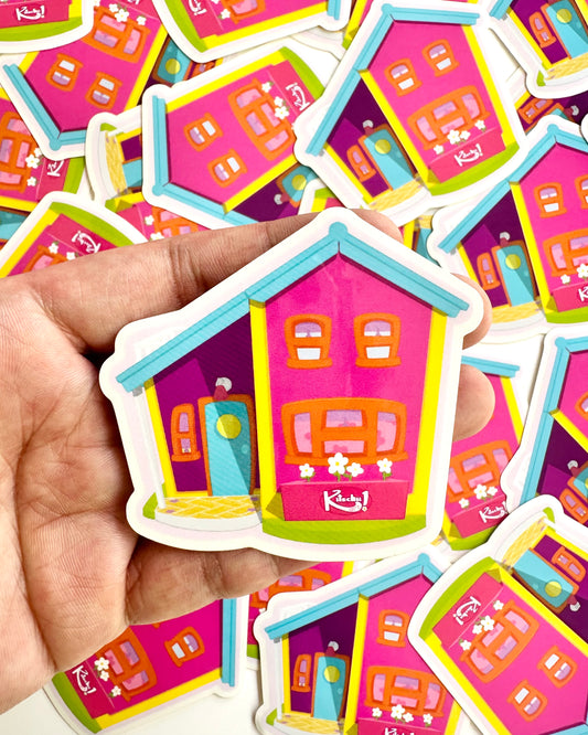 2002 Hang Out House Sticker
