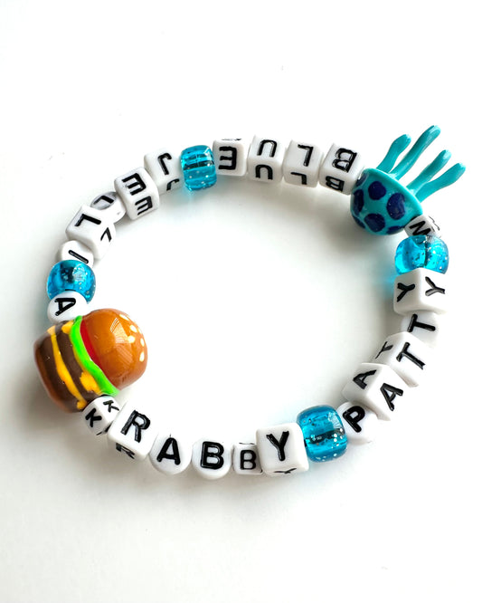 Hamburger with Jelly Kandi Bracelet