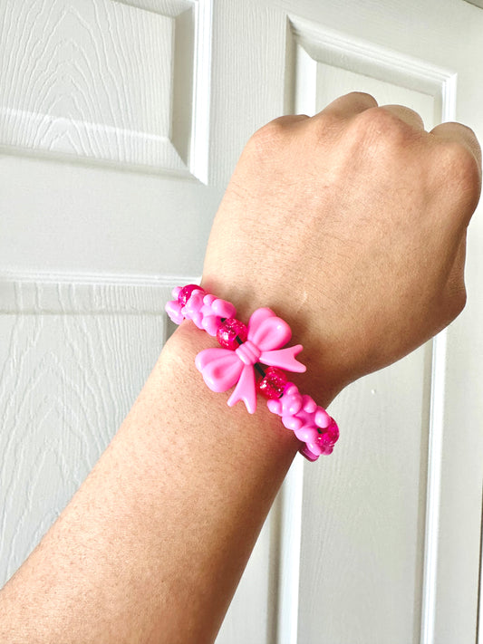 Pretty in Pink Kandi Bracelet