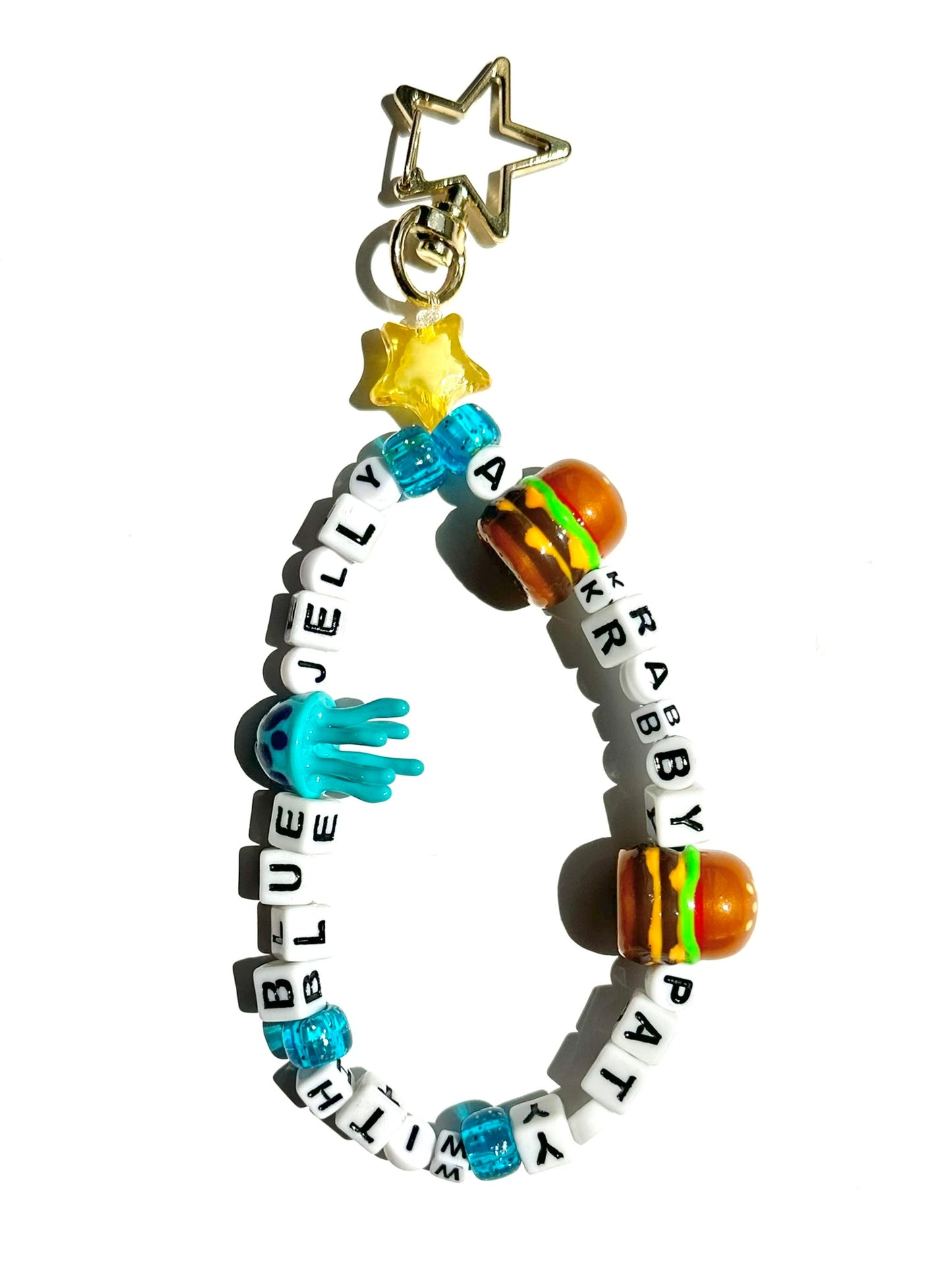 Jelly Burger Kandi Lanyard