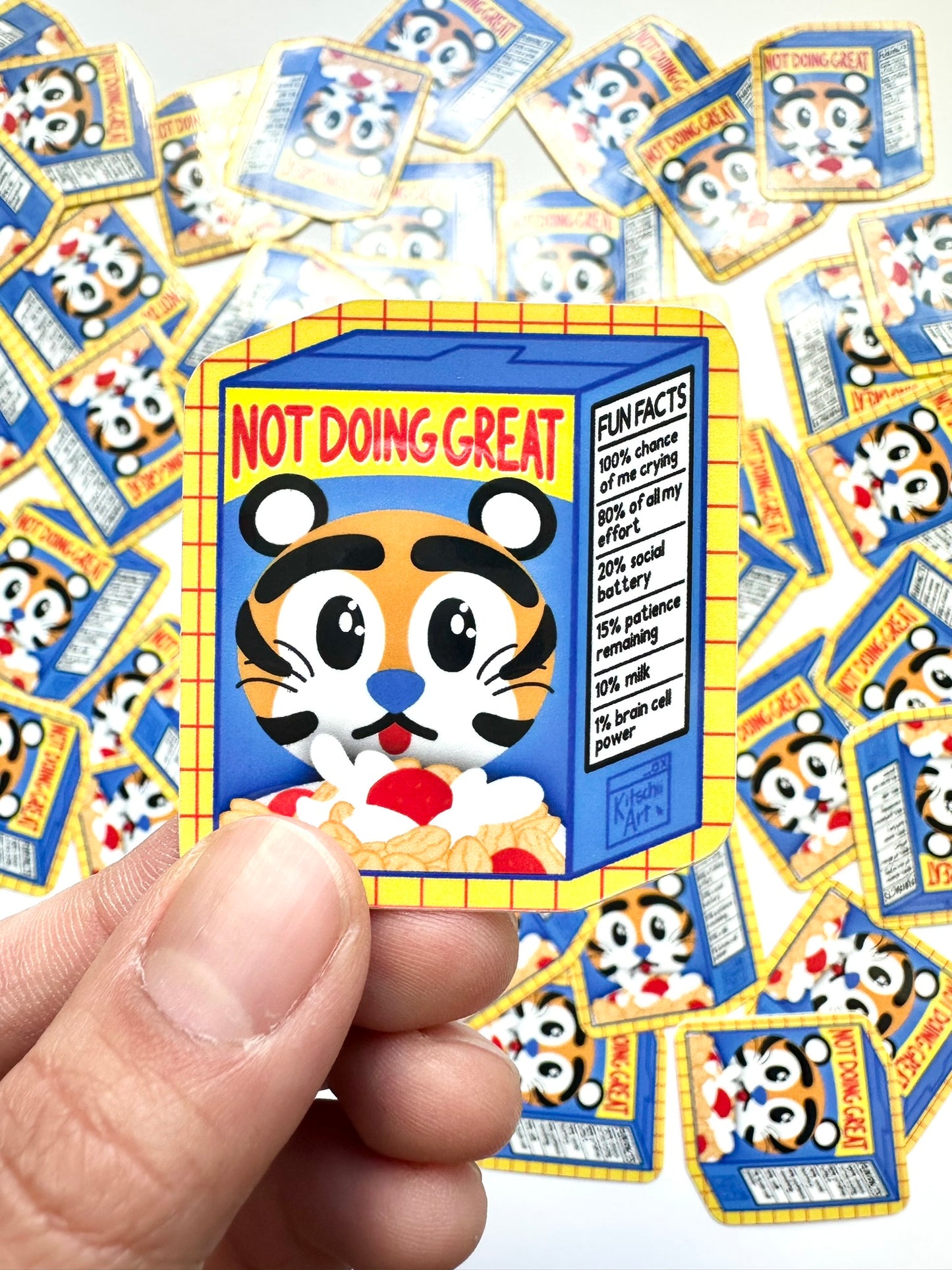 Not Doing Great Sticker