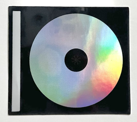 Customizable CD Mixtape sticker