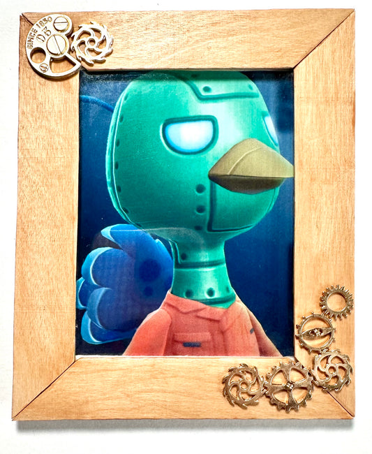 Embellished Stained or Painted Villager Frame