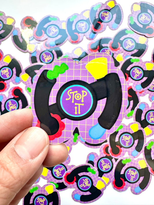 Stop It Sticker